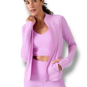 ATHLETA Salutation Jacket - Womens Plus 2X Lilac Purple
